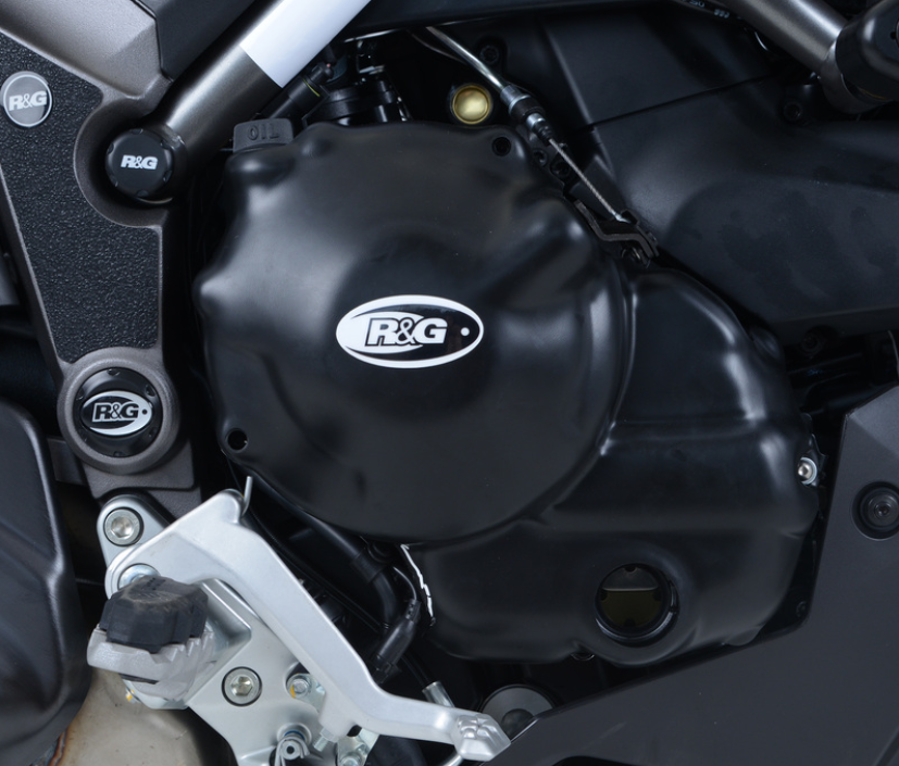 Протектор за двигател R&G RACING Right Crankcase Protection Cover Black Ducati 950 Multistrada 17-21 — снимка 2