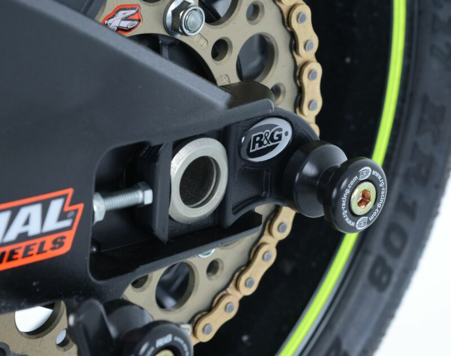 Адаптери за стойка R&G RACING Stand Bobbins with Mounting Plate Black Suzuki GSX-R1000 17-21 — снимка 4