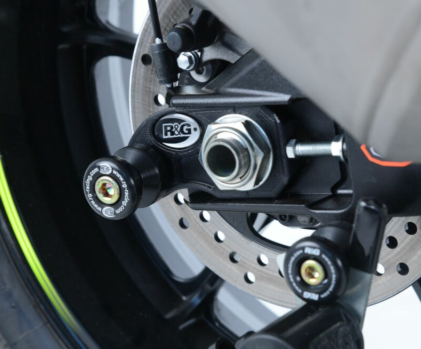 Адаптери за стойка R&G RACING Stand Bobbins with Mounting Plate Black Suzuki GSX-R1000 17-21 — снимка 3