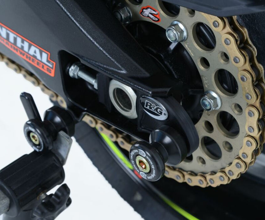 Адаптери за стойка R&G RACING Stand Bobbins with Mounting Plate Black Suzuki GSX-R1000 17-21 — снимка 2