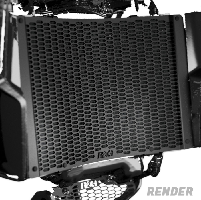 Протектор за радиатор R&G Pro Radiator Guard Ducati Multistrada V2 25-26 — снимка 2