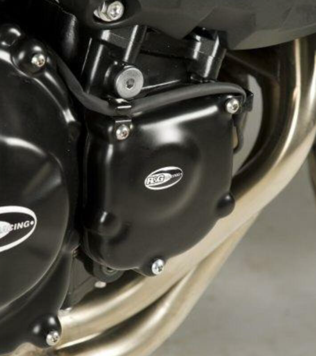 Протектор за двигател R&G RACING (Starter) Right Crankcase Protection Cover Black Kawasaki Z750 07-12