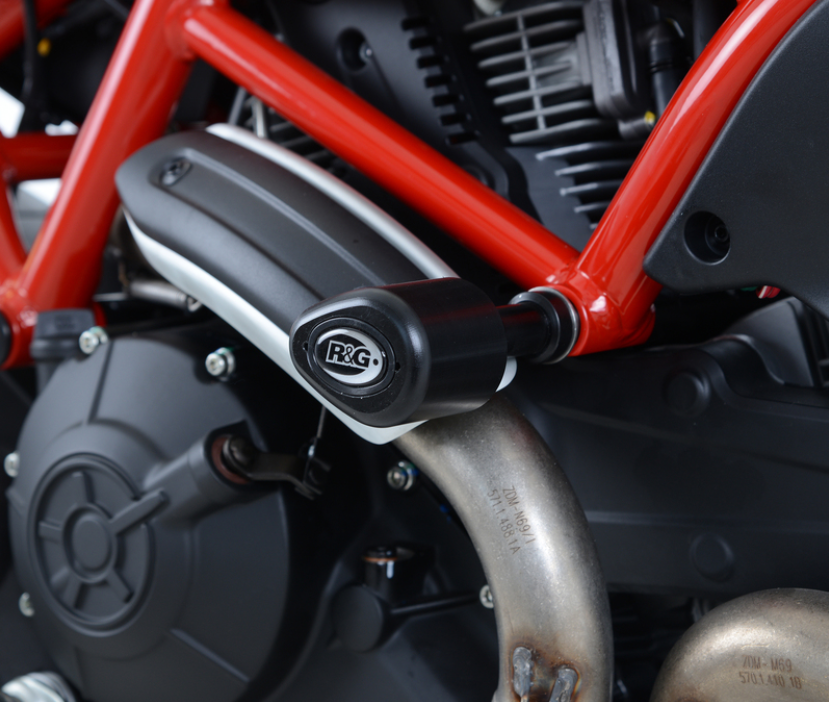 Краш тапи R&G RACING Aero Crash Protectors Black Ducati Monster 797 17-21 — снимка 3