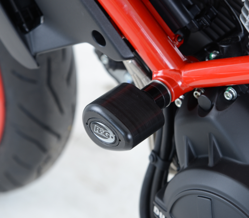 Краш тапи R&G RACING Aero Crash Protectors Black Ducati Monster 797 17-21
