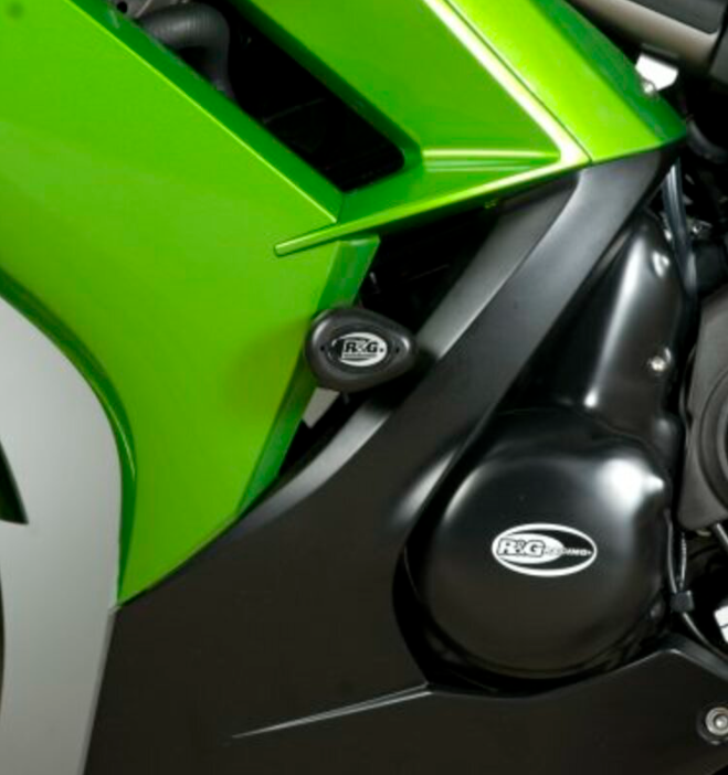 Краш тапи R&G RACING Aero Crash Protectors Black Kawasaki ER6-F 12-16 — снимка 4