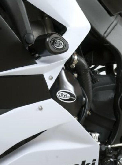Краш тапи R&G RACING Aero Crash Protectors Black Kawasaki ZX-6R/ZX636-R 13-16