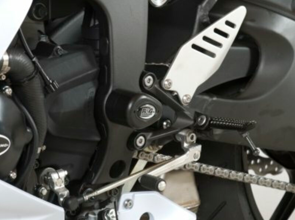 Краш тапи R&G RACING Aero Crash Protectors White Kawasaki ZX6R 636 13-25 — снимка 3
