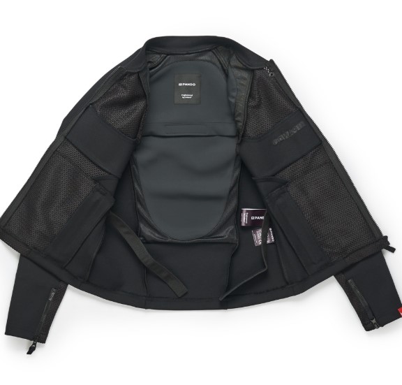 Дамско текстилно яке Pando Moto STEALTH BLACK AAA — снимка 2