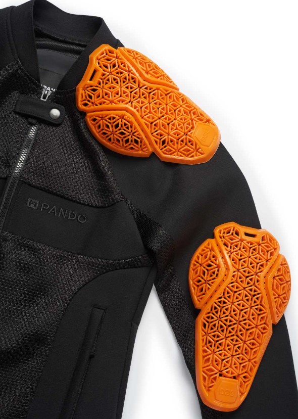 Дамско текстилно яке Pando Moto STEALTH BLACK AAA — снимка 3