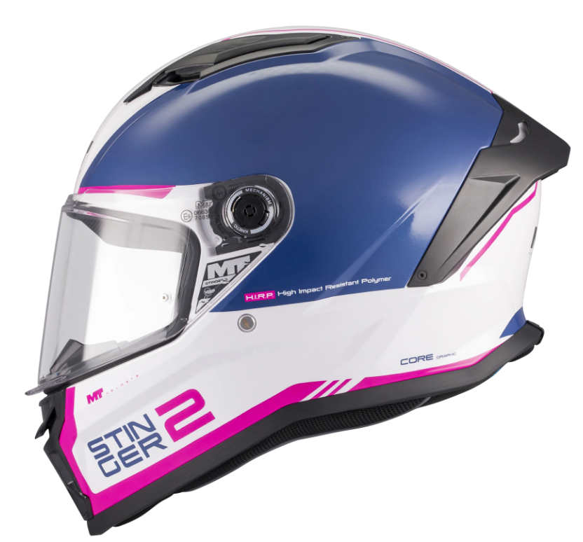 Каска MT STINGER 2 CORE A8 GLOSS — снимка 2