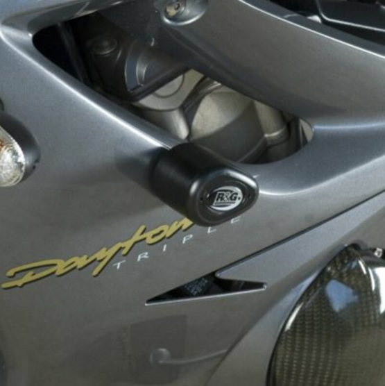 Краш тапи R&G RACING Aero Crash Protectors Black Triumph Daytona 675 06-12 / R 11-12 — снимка 2