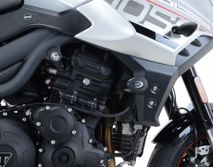 Краш тапи R&G RACING Aero Crash Protectors Black Triumph Tiger 1050 Sport 15-21 — снимка 3