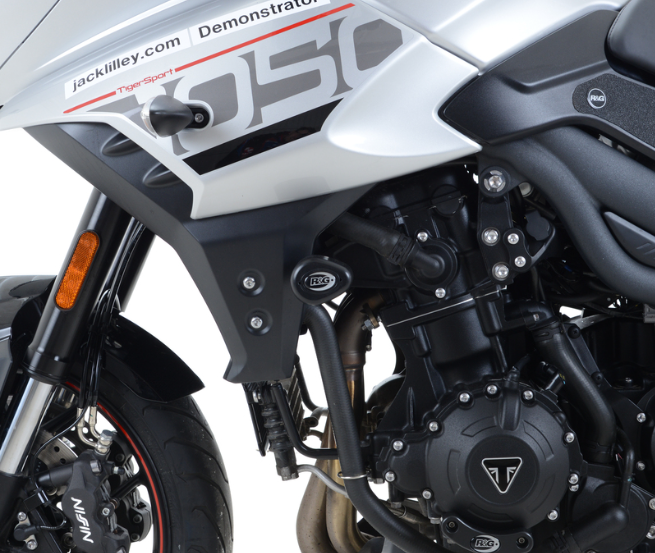 Краш тапи R&G RACING Aero Crash Protectors Black Triumph Tiger 1050 Sport 15-21