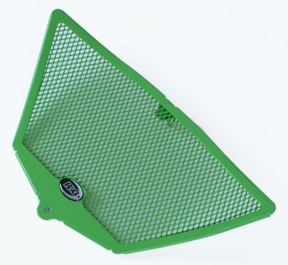 Протектор за генерация R&G Racing Aluminium Headpipe grille - Green Kawasaki ZX10R 11-18 — снимка 3