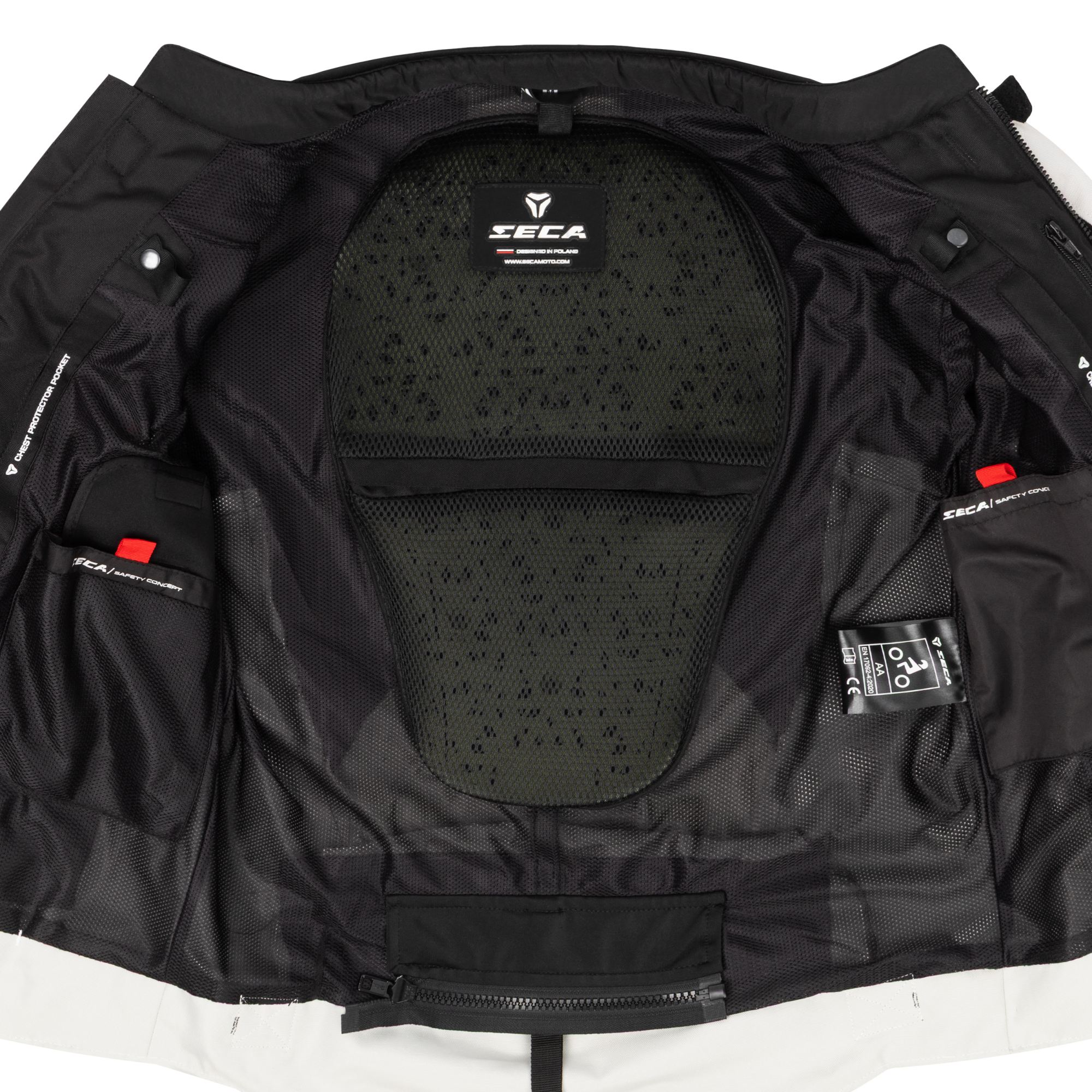 Дамско текстилно яке SECA AIRFLOW III BLACK — снимка 5