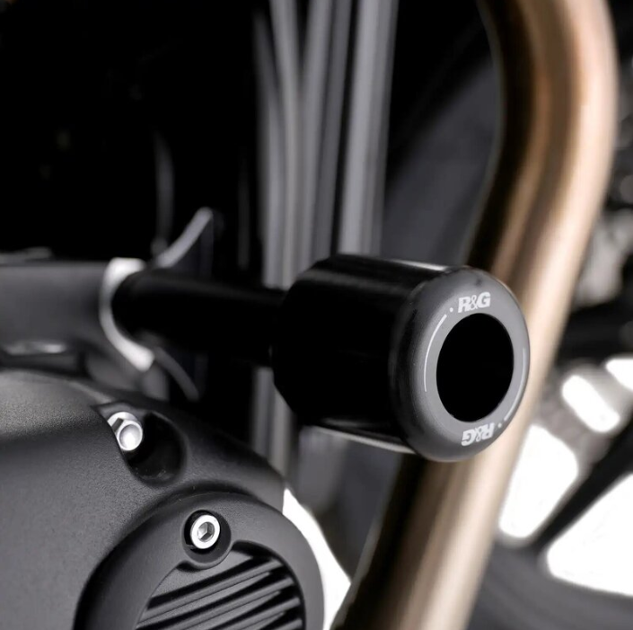 Краш тапи R&G RACING Crash Protectors classic style Triumph Speed Twin 1200 24-26 / 900 25-26 — снимка 3