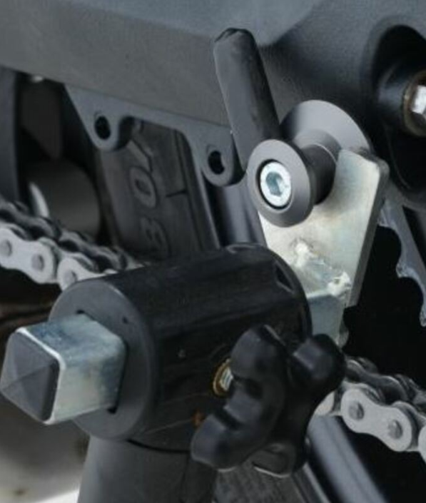 Адаптери за стойка R&G RACING M10 Black Bobbins Triumph Tiger 800 XRX 15-17 — снимка 2