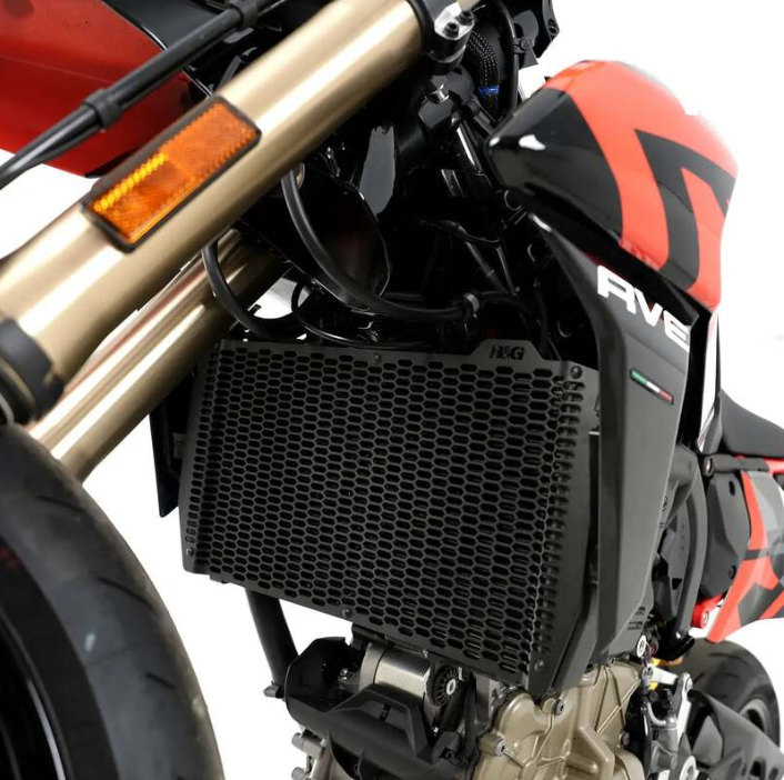 Протектор за радиатор R&G RACING Pro Radiator Guard Ducati Hypermotard 698 MONO / RVE 24-25 — снимка 4