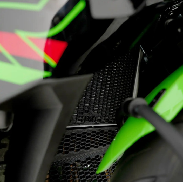 Протектор за радиатор R&G RACING Pro Radiator Guard - Black Kawasaki ZX4R 23-26 — снимка 2
