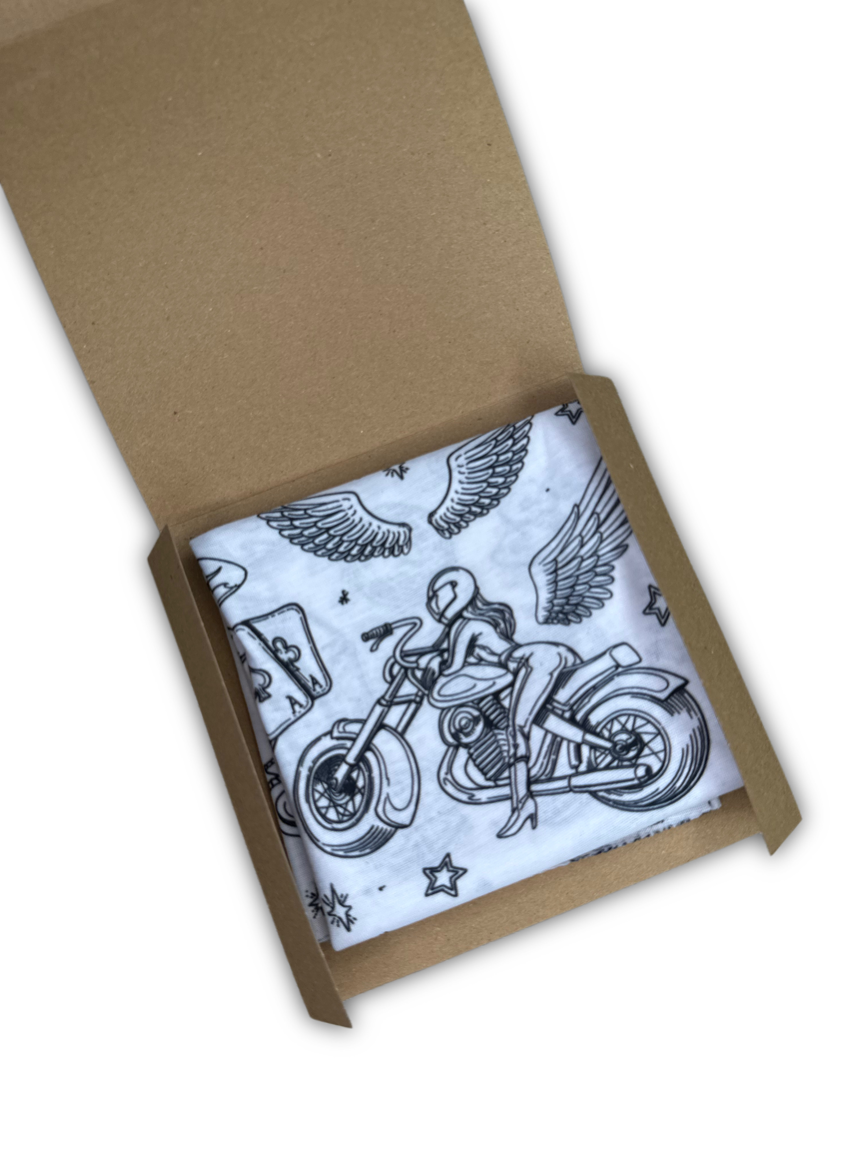 Мултифункционална кърпа ICE2 Girlbike B/W — снимка 4
