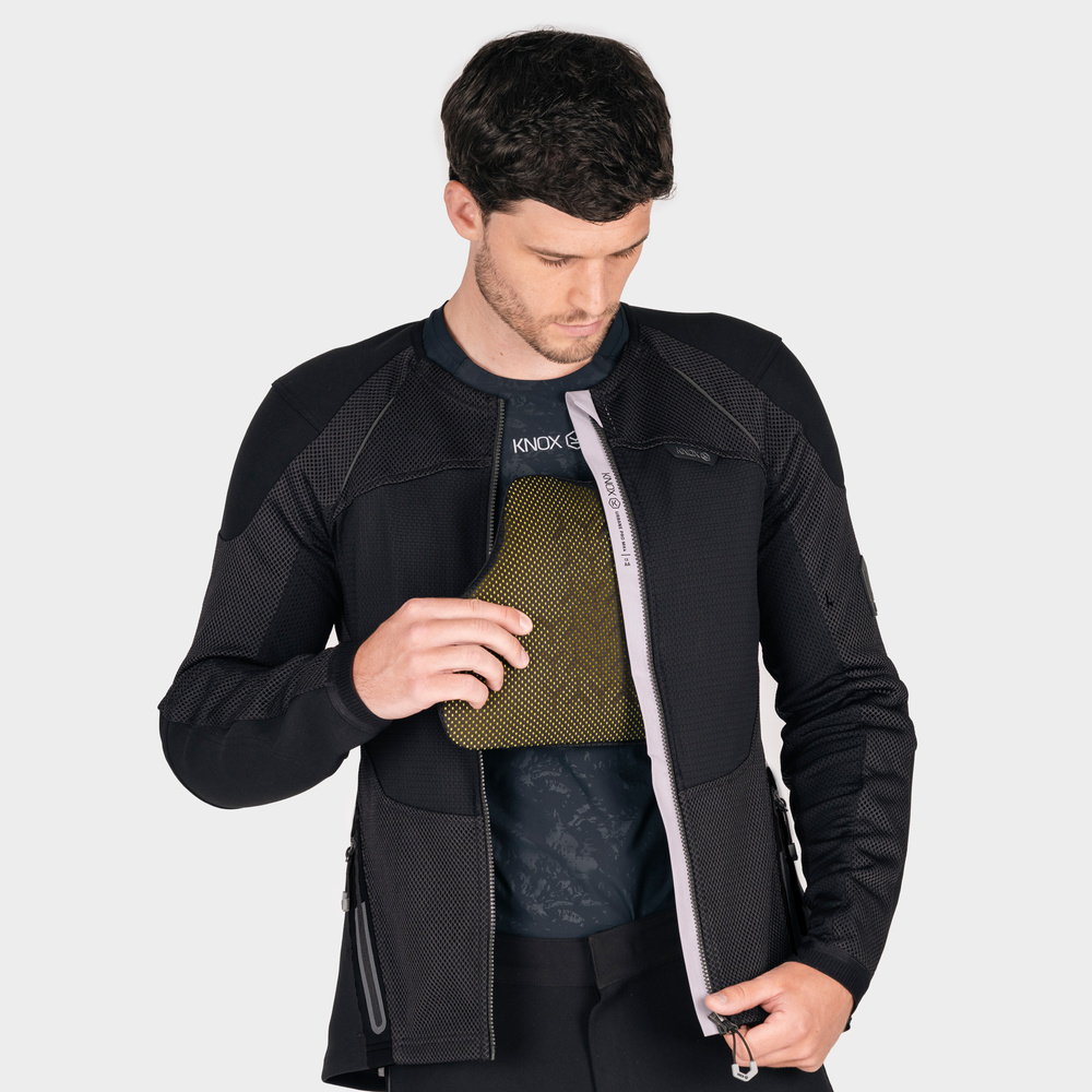 Лятно яке за мотор KNOX URBANE PRO® MOVE BLACK — снимка 3