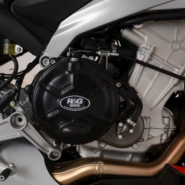 Комплект протектори за двигател R&G RACING Race Series Engine Case Protection Cover Set - Black Aprilia Tuareg 660 21-26 / RS660 20-26 — снимка 2