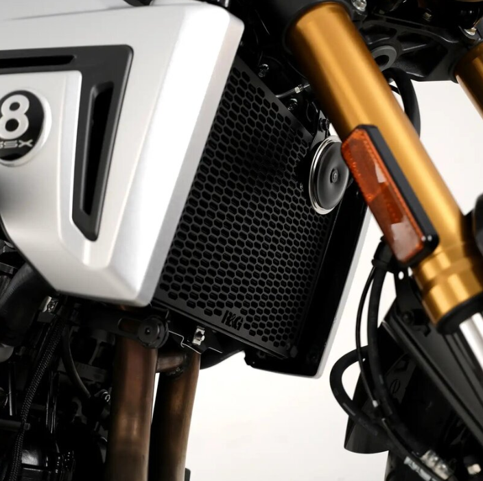 Протектор за радиатор R&G RACING Radiator Guard Suzuki GSX-8T 25-26 / TT 25-26 / R 26 / S 26 — снимка 3