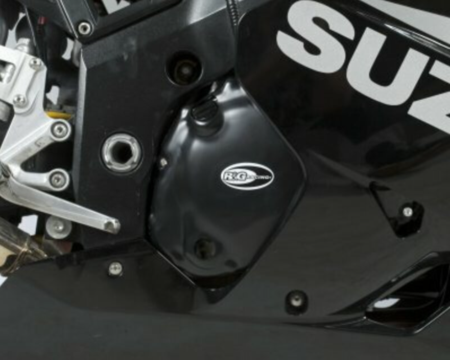 Протектор за двигател R&G RACING Right Crankcase Protection Cover Black Suzuki GSX-R750 04-05 — снимка 3