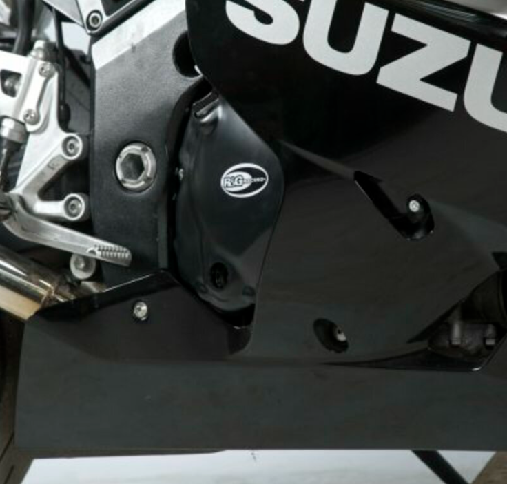 Протектор за двигател R&G RACING Right Crankcase Protection Cover Black Suzuki GSX-R750 04-05 — снимка 2