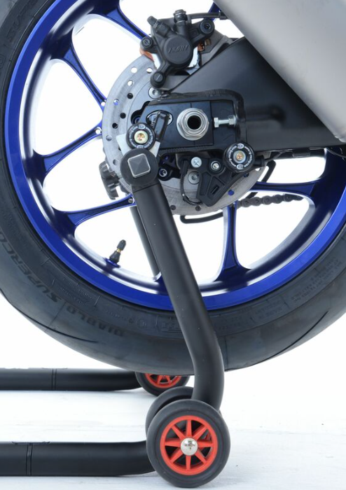 Адаптери за стойка R&G RACING Stand Bobbins /w Mounting Plate Black Yamaha YZF-R1 08-23 — снимка 4