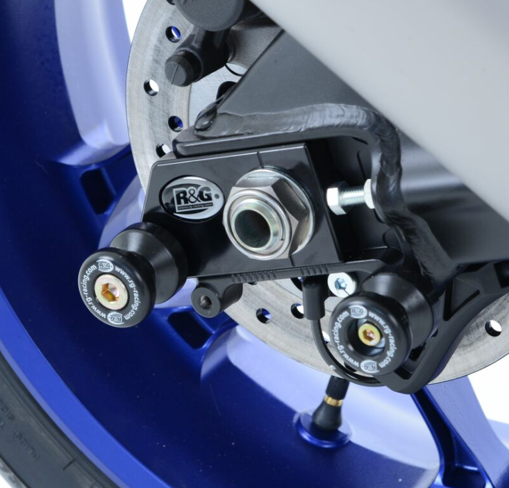Адаптери за стойка R&G RACING Stand Bobbins /w Mounting Plate Black Yamaha YZF-R1 08-23 — снимка 2