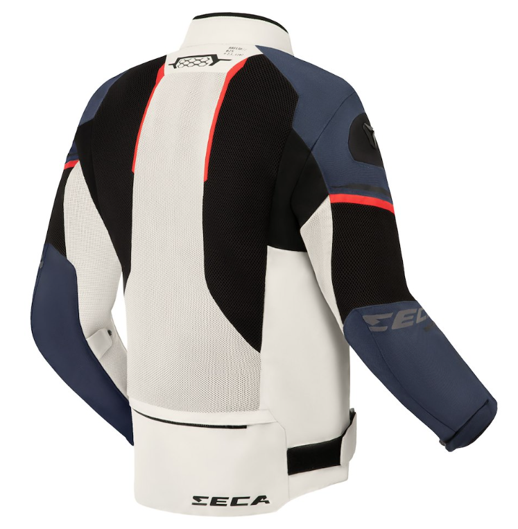 Текстилно яке SECA AIRFLOW III GREY/NAVY — снимка 2