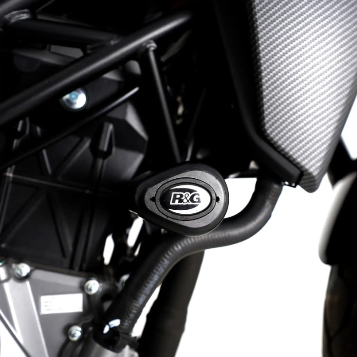 Краш тапи R&G RACING Aero Crash Protectors - Black CFMOTO 300 NK 19-24 — снимка 6