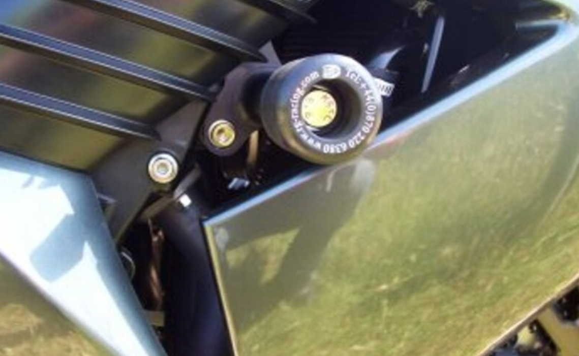 Краш тапи R&G RACING Crash Protectors classic style Kawasaki ZZR 1400 06-11 — снимка 3