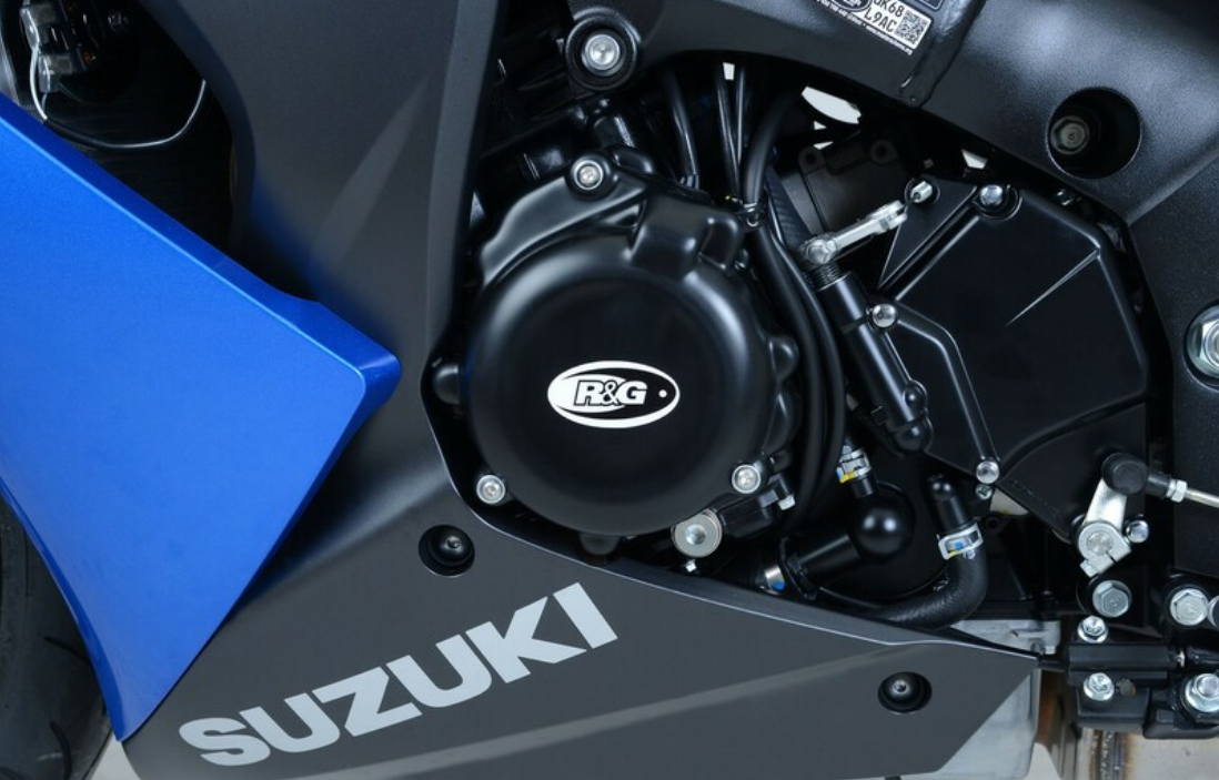 Комплект протектори за двигател R&G RACING Engine Case Protection Cover 3 pcs Black Suzuki GSX-S 1000 16-26 — снимка 5