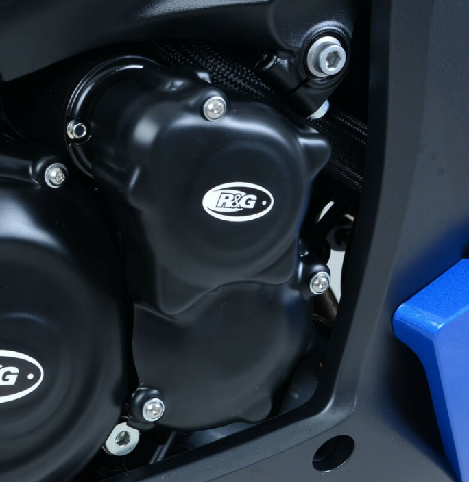 Комплект протектори за двигател R&G RACING Engine Case Protection Cover 3 pcs Black Suzuki GSX-S 1000 16-26 — снимка 2