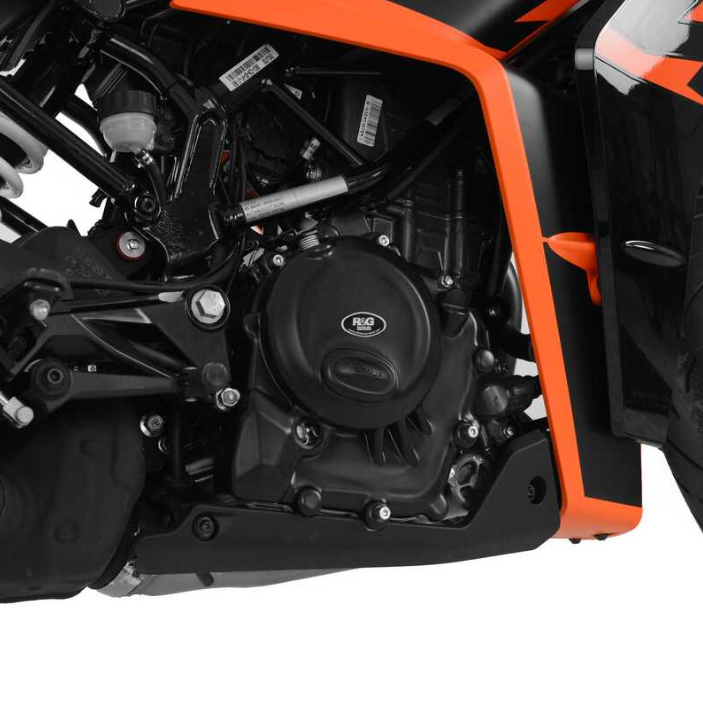Комплект протектори за двигател R&G RACING Engine Case Protection Cover Set KTM ADV 390 20-24 / RC 390 22-26 — снимка 4