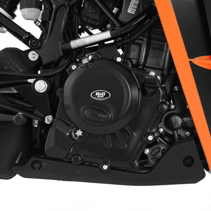Комплект протектори за двигател R&G RACING Engine Case Protection Cover Set KTM ADV 390 20-24 / RC 390 22-26 — снимка 3