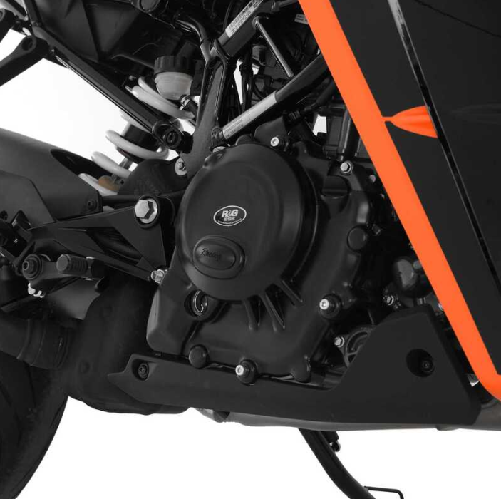 Комплект протектори за двигател R&G RACING Engine Case Protection Cover Set KTM ADV 390 20-24 / RC 390 22-26 — снимка 2