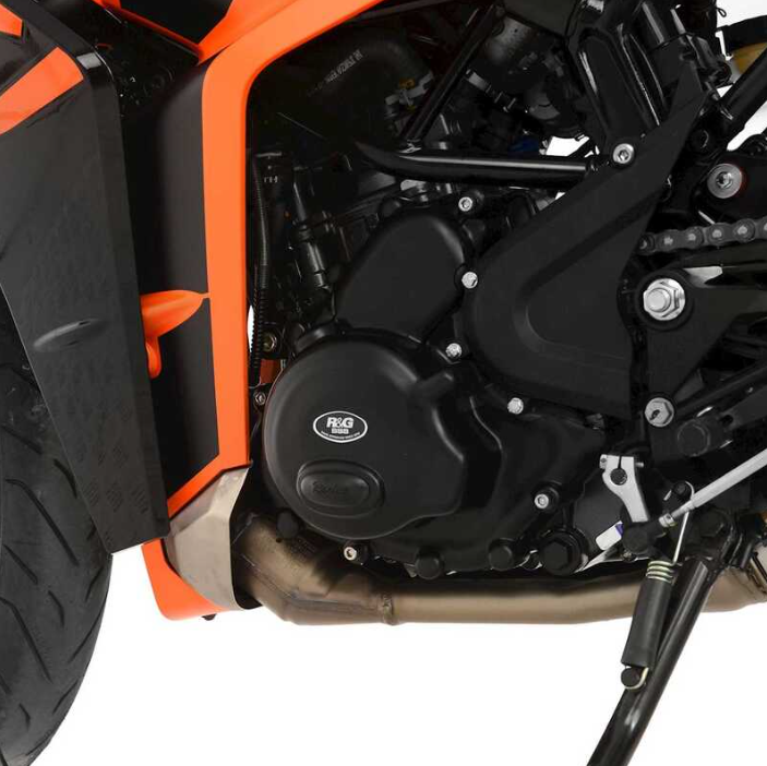 Комплект протектори за двигател R&G RACING Engine Case Protection Cover Set KTM ADV 390 20-24 / RC 390 22-26
