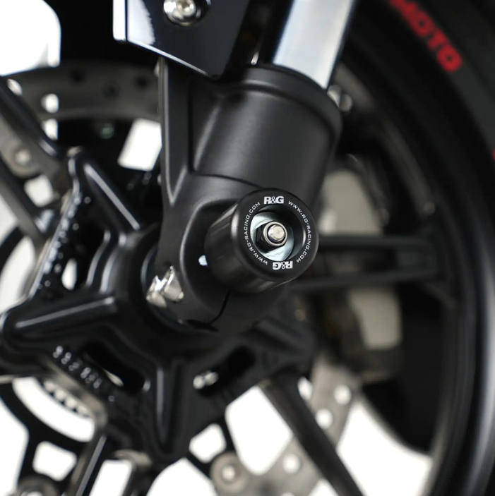 Протектор за ос R&G RACING Fork Protectors - Black CFMOTO 450SR 23-26 — снимка 2