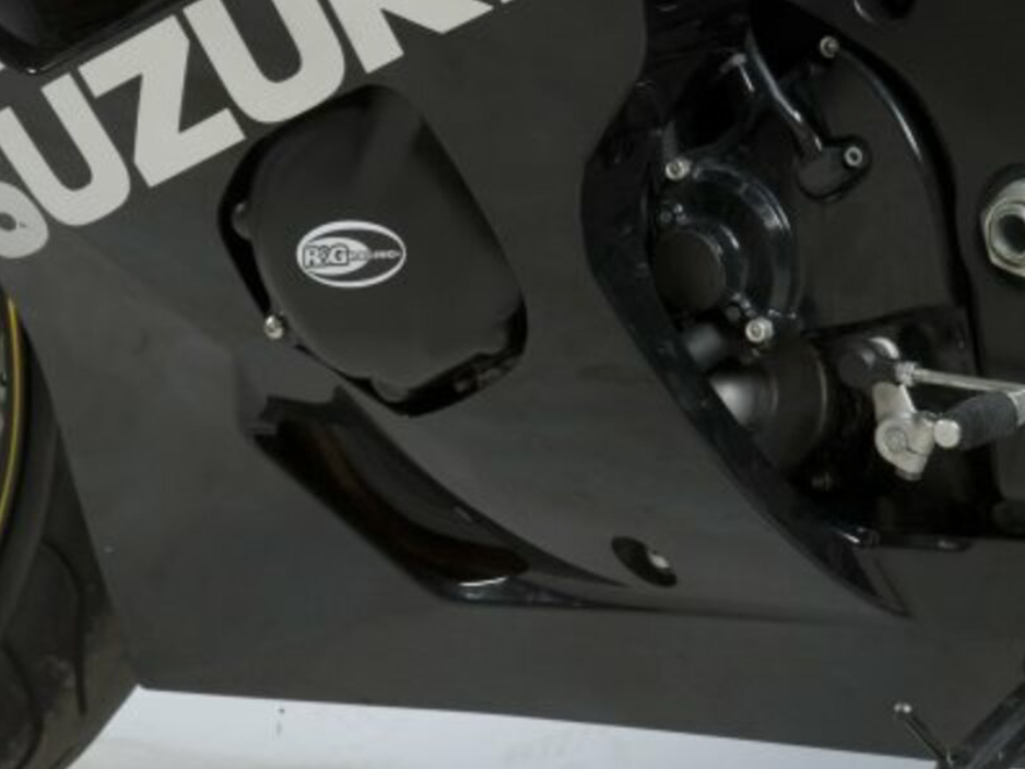 Протектор за двигател R&G RACING Left Crankcase Protection Cover Black Suzuki GSX-R750 04-05 — снимка 2