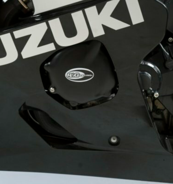 Протектор за двигател R&G RACING Left Crankcase Protection Cover Black Suzuki GSX-R750 04-05