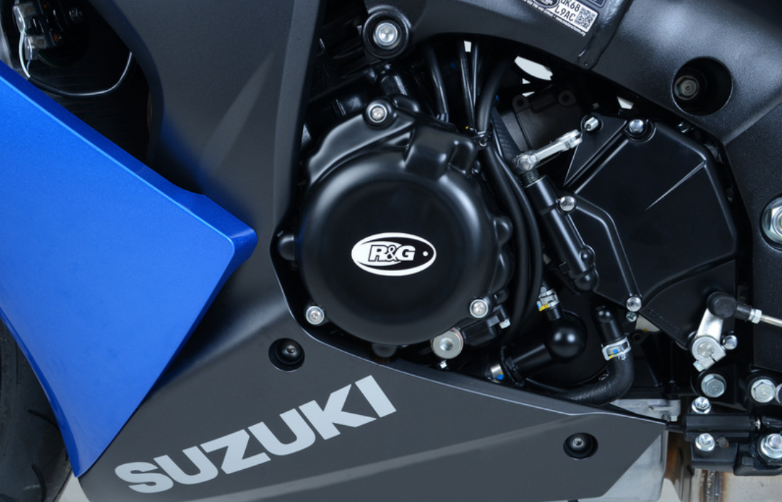 Протектор за двигател R&G RACING Left Engine Case Protection Cover Black Suzuki GSX1000S 16-21 — снимка 3