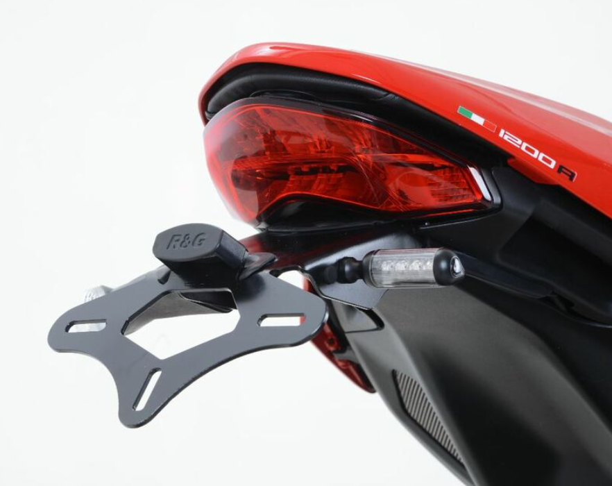 Стойка за номер R&G RACING Licence Plate Holder Ducati Monster 1200R 16-17 — снимка 2
