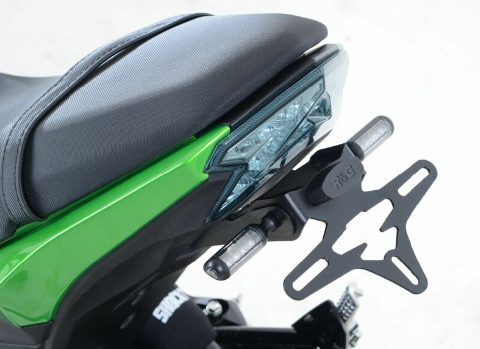 Стойка за номер R&G RACING Licence Plate Holder Kawasaki Z125 — снимка 4