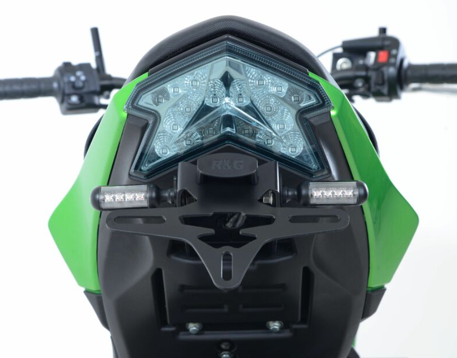 Стойка за номер R&G RACING Licence Plate Holder Kawasaki Z125 — снимка 3