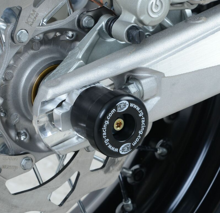 Протектор за ос R&G RACING Swingarm Protectors Black Moto Morini Corsaro 1200 05-10 / Husqvarna FS 450 15-18 — снимка 5