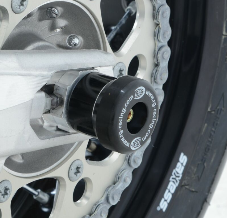 Протектор за ос R&G RACING Swingarm Protectors Black Moto Morini Corsaro 1200 05-10 / Husqvarna FS 450 15-18 — снимка 4