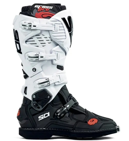 Мотокрос ботуши SIDI CROSSFIRE 3 BLACK-WHITE — снимка 6